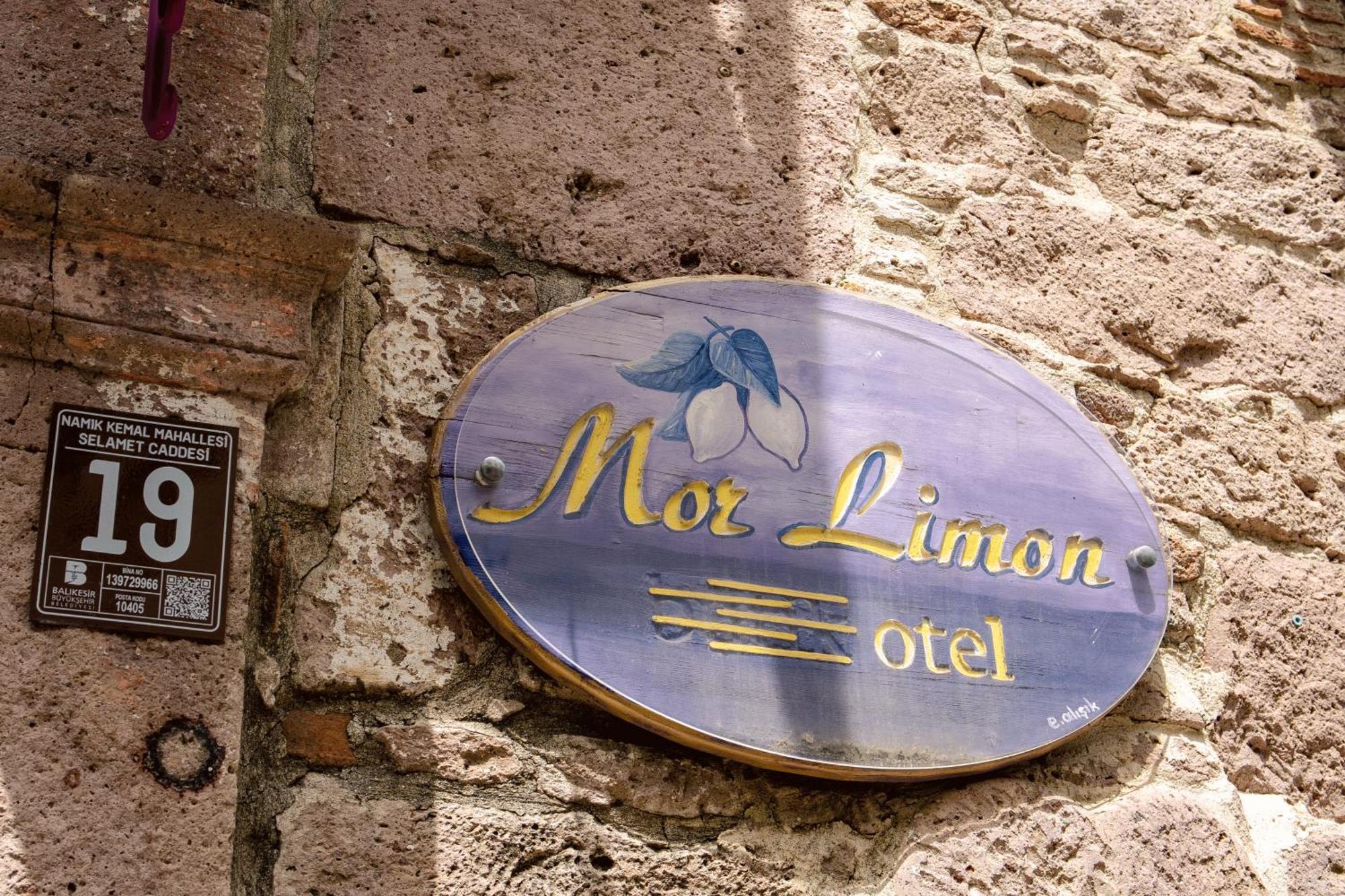 Cunda Mor Limon Otel Ayvalı 外观 照片